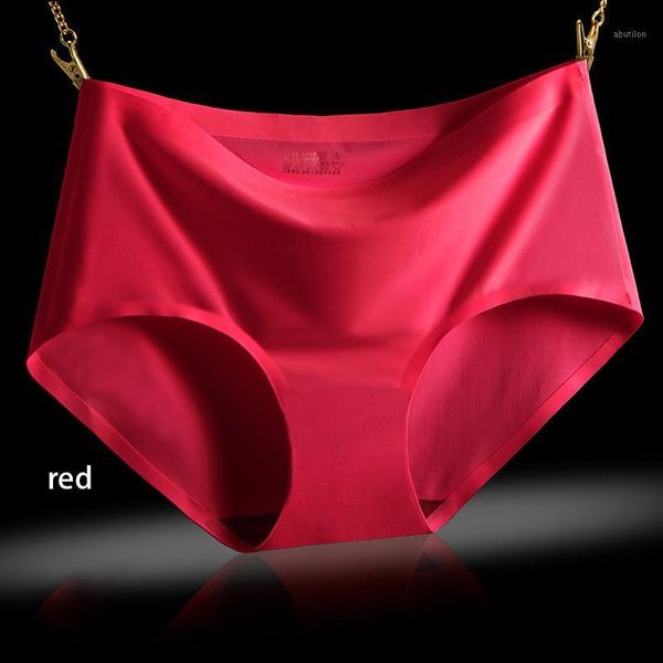 women's panties one piece seamless underwear women ice silk mid waist women's large underwear1, Black;pink
women's panties one piece seamless underwear women ice silk mid waist women's large underwear1, Black;pink