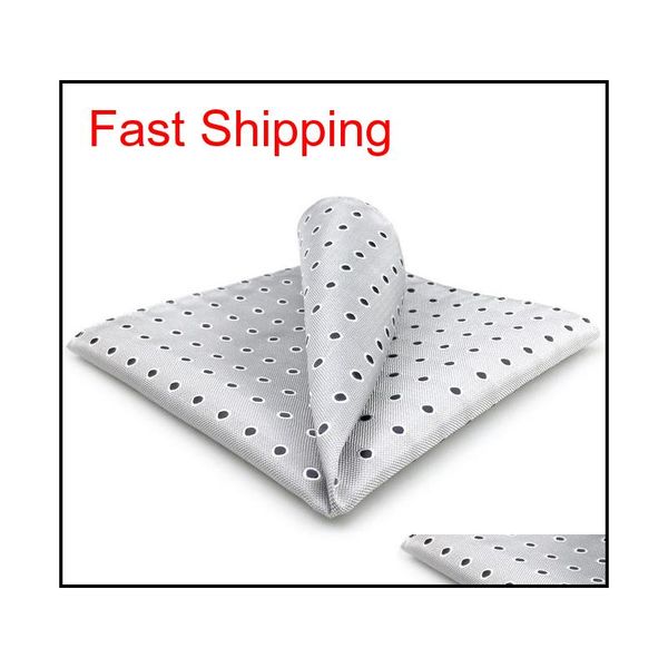 ah21 light gray black polka dots mens pocket square silk fashion hanky classic qyleer nana_shop, Blue;white
ah21 light gray black polka dots mens pocket square silk fashion hanky classic qyleer nana_shop, Blue;white