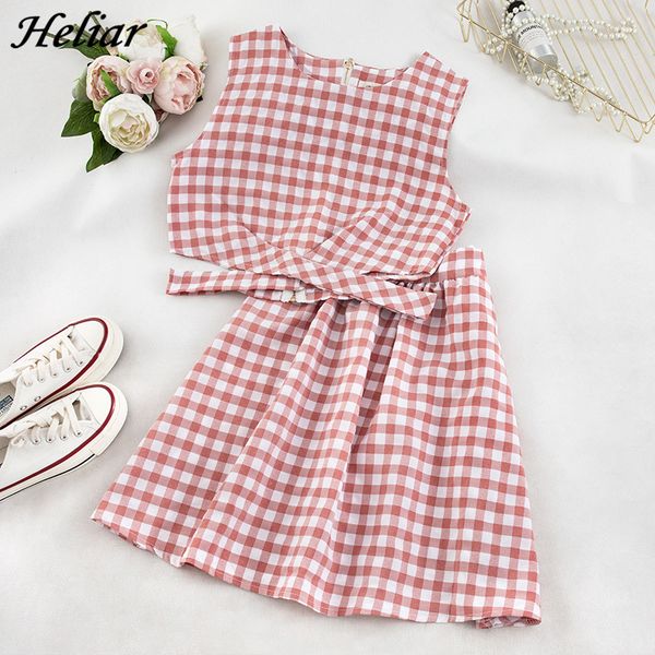 heliar sets women two pieces outfits female zipper fly cross waist belt plaid and a-line skirts sets women sets 2020 summer t200702, White
heliar sets women two pieces outfits female zipper fly cross waist belt plaid and a-line skirts sets women sets 2020 summer t200702, White