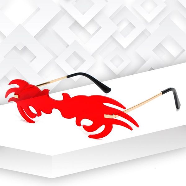 sunglasses 2021 fashion praty luxury crab glasses men's oversized punk rimless personality ladies retro black catwalk, White;black
sunglasses 2021 fashion praty luxury crab glasses men's oversized punk rimless personality ladies retro black catwalk, White;black