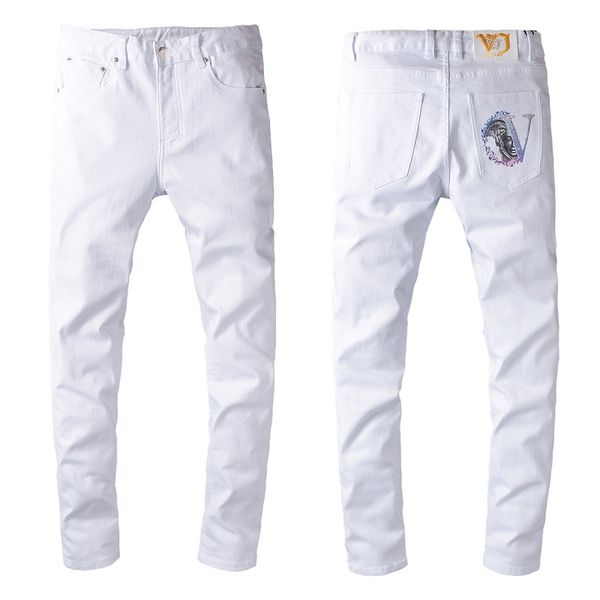 hole distrress jeans famous men's long straight fit jeans casual denim washed denim jeans trousers large size 28~40, Blue
hole distrress jeans famous men's long straight fit jeans casual denim washed denim jeans trousers large size 28~40, Blue