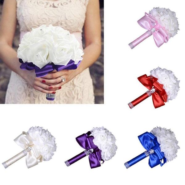 decorative flowers & wreaths pe rose bridesmaid wedding foam flower bridal bouquet bride holding fake 5 colors available
decorative flowers & wreaths pe rose bridesmaid wedding foam flower bridal bouquet bride holding fake 5 colors available