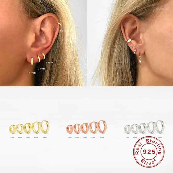 5mm/6mm/7mm/8mm/9 mm 925 sterling silver ear bone buckle hoop earrings for woman wedding engagement earring pendients jewelry1, Golden;silver
5mm/6mm/7mm/8mm/9 mm 925 sterling silver ear bone buckle hoop earrings for woman wedding engagement earring pendients jewelry1, Golden;silver