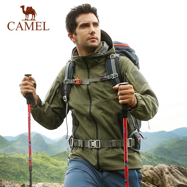 camel men women outdoor softshell hiking jacket waterproof windproof fleece warm fishing hunting windbreaker tactical clothing q1201, Black;brown
camel men women outdoor softshell hiking jacket waterproof windproof fleece warm fishing hunting windbreaker tactical clothing q1201, Black;brown