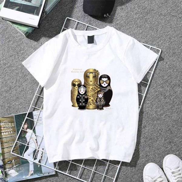 classic t shirt women fabulous russian dolls t-shirt lady 100% cotton summer base shirt streetwear white t-shirts
classic t shirt women fabulous russian dolls t-shirt lady 100% cotton summer base shirt streetwear white t-shirts