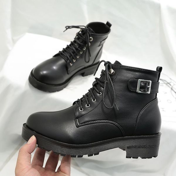 boots ladies pu leather suede platform winter female motorcycle shoes women gothic lace-up1, Black
boots ladies pu leather suede platform winter female motorcycle shoes women gothic lace-up1, Black