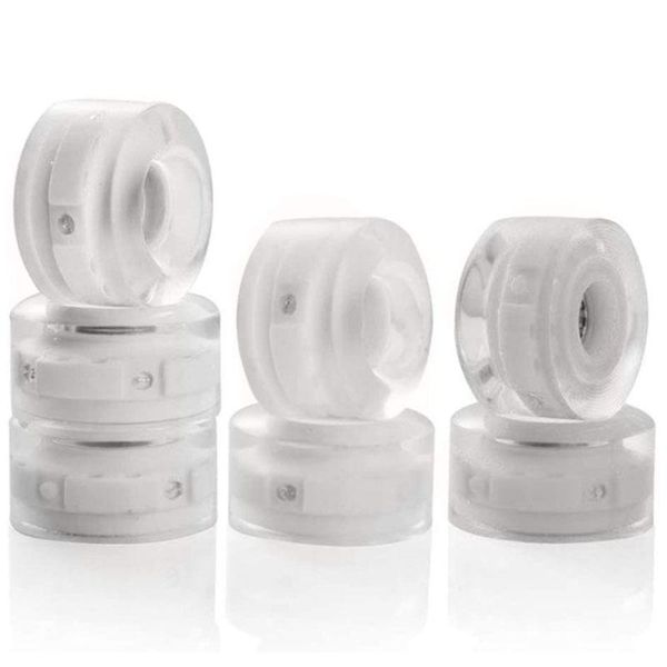 skate wheels luminous light up, 8 pack - skate wheels for double row skating and skateboard 32mm x 58mm (wheels white)
skate wheels luminous light up, 8 pack - skate wheels for double row skating and skateboard 32mm x 58mm (wheels white)