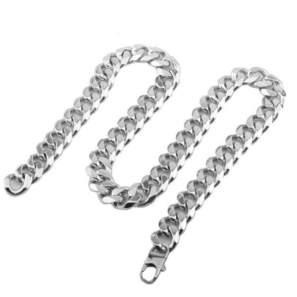 luxury men hip hop cha necklaces stainless steel women style miami cuban chain necklace male hiphop jewelry gift fashion design, Golden;silver
luxury men hip hop cha necklaces stainless steel women style miami cuban chain necklace male hiphop jewelry gift fashion design, Golden;silver