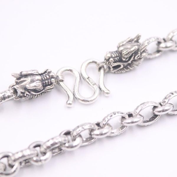 chains fine pure s925 sterling silver chain women men 6.5mm ellipse cable figure link necklace
chains fine pure s925 sterling silver chain women men 6.5mm ellipse cable figure link necklace