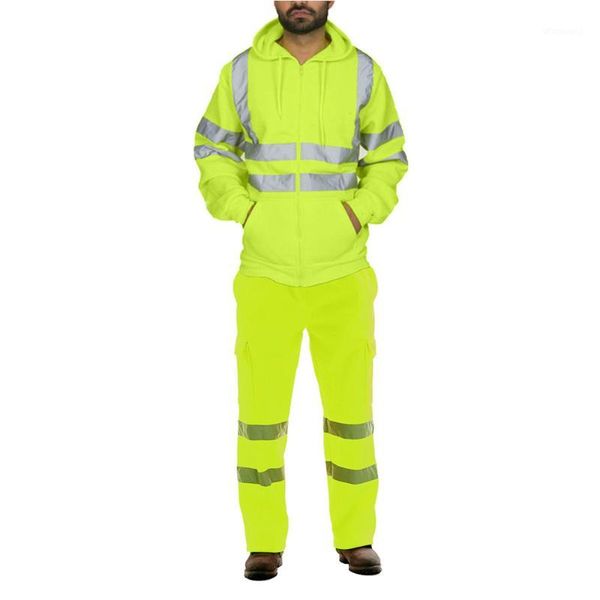 qnpqyx winter streetwear flleece tracksuit men stripe road work high visibility sweatshirt and pants sets reflective sport suits1, Gray
qnpqyx winter streetwear flleece tracksuit men stripe road work high visibility sweatshirt and pants sets reflective sport suits1, Gray
