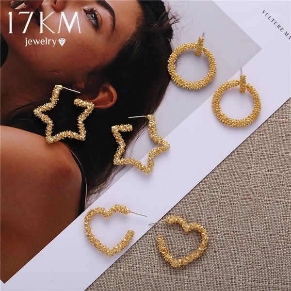 17km fashion star sequins gold drop earrings for women geometric star heart circle earring vintage female jewelry 2020 brincos1, Silver
17km fashion star sequins gold drop earrings for women geometric star heart circle earring vintage female jewelry 2020 brincos1, Silver