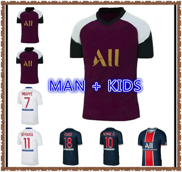 maillots de foot 20 21 mbappe soccer jerseys icardi icardi marquinhos 2020 2021 new men kids kit jr football shirts hommes enfants, Black;yellow
maillots de foot 20 21 mbappe soccer jerseys icardi icardi marquinhos 2020 2021 new men kids kit jr football shirts hommes enfants, Black;yellow