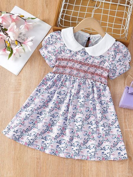 toddler girls ditsy floral contrast peter pan collar puff sleeve dress she, Red;yellow
toddler girls ditsy floral contrast peter pan collar puff sleeve dress she, Red;yellow