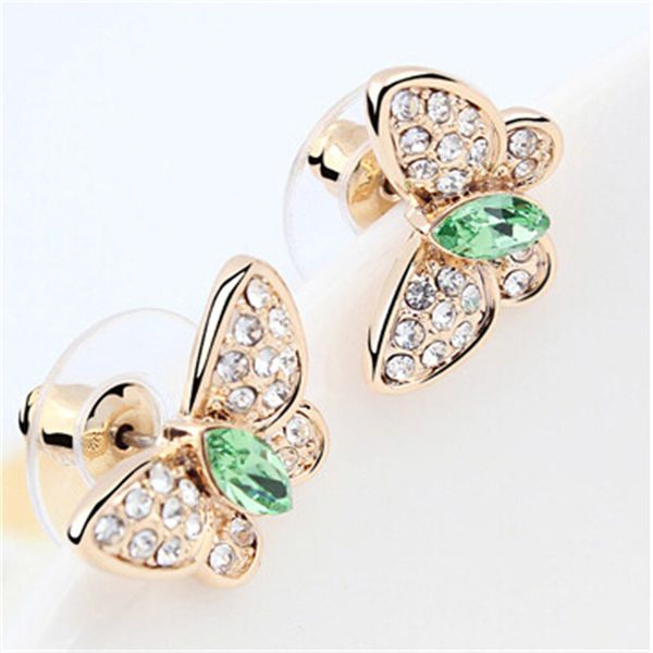 designer brand jewellery crystal from swarovski elements butterflies stud earrings women fashion 6955, Golden;silver
designer brand jewellery crystal from swarovski elements butterflies stud earrings women fashion 6955, Golden;silver