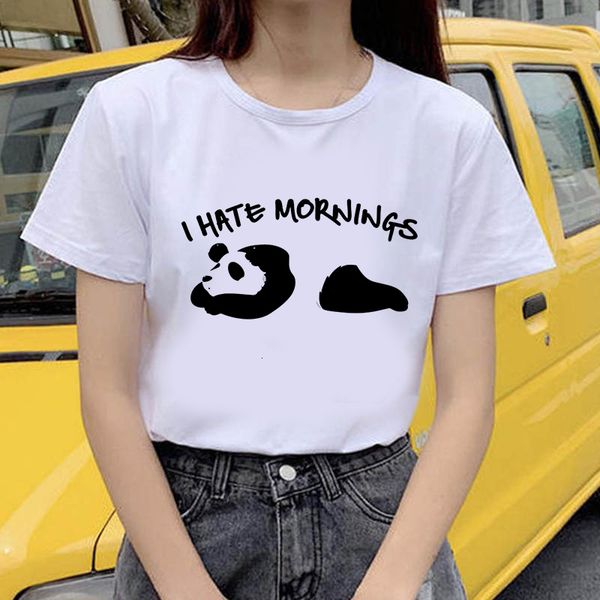 women's panda cartoon fashion print ladies casual harajuku graphic short sleeve cute t-shirt female, White
women's panda cartoon fashion print ladies casual harajuku graphic short sleeve cute t-shirt female, White