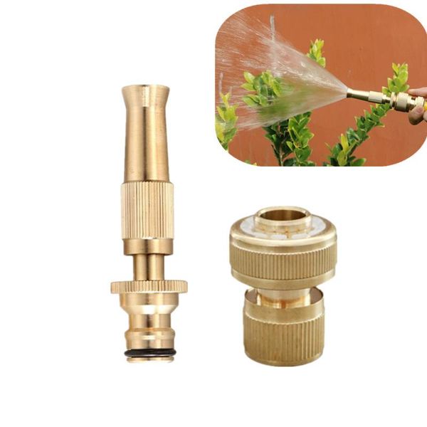 watering equipments fast brass spray nozzle with 1/2inch 3/4inch flow connector car wash garden hose end water gun
watering equipments fast brass spray nozzle with 1/2inch 3/4inch flow connector car wash garden hose end water gun