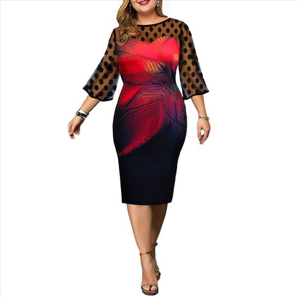 5xl transparent mesh patchwork dress polka dot vintage dress women elegant floral printed plus size dresses party robe d30, Black;gray
5xl transparent mesh patchwork dress polka dot vintage dress women elegant floral printed plus size dresses party robe d30, Black;gray