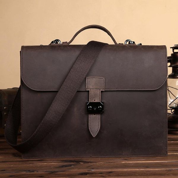 briefcases vintage male genuine leather business lapbag briefcase document case messenger bags large capacity office handbag totes
briefcases vintage male genuine leather business lapbag briefcase document case messenger bags large capacity office handbag totes
