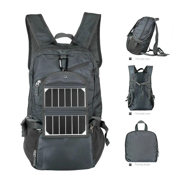 solar power rechargeable folding sports bag for outdoor camping travel fishing cycling sport backpack 18l with 2000mah battery
solar power rechargeable folding sports bag for outdoor camping travel fishing cycling sport backpack 18l with 2000mah battery