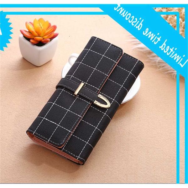 women portfolios long with plaid pu learn fashion hasp wallet phone tas card holders women's wallets for girls, Red;black
women portfolios long with plaid pu learn fashion hasp wallet phone tas card holders women's wallets for girls, Red;black