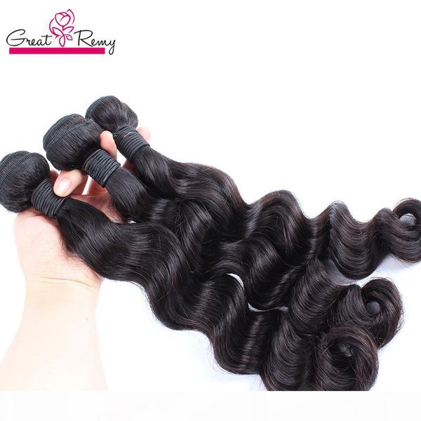 greatremy 3pcs lot brazilian loose deep wave virgin human hair extension loose curly hair weave weft dyeable mink wavy hair bundles, Black
greatremy 3pcs lot brazilian loose deep wave virgin human hair extension loose curly hair weave weft dyeable mink wavy hair bundles, Black