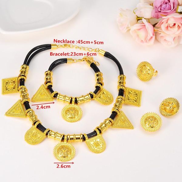 high qualityGold ColorEthiopian Jewelry Sets Necklace Bracelet earrings ring Dubai Wedding Bride Habesha sets African Items gift, Silver
high qualityGold ColorEthiopian Jewelry Sets Necklace Bracelet earrings ring Dubai Wedding Bride Habesha sets African Items gift, Silver