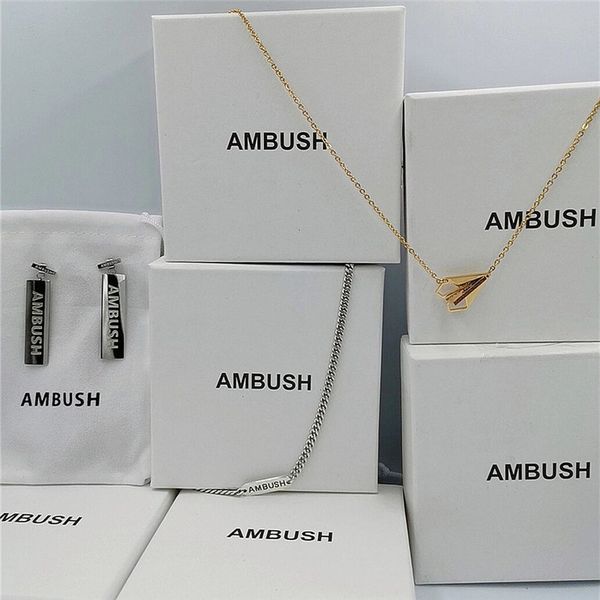 2021 new ambush 59cm titanium alloy solid paper airplane necklace men women accessories 2t16, Bronze;silver
2021 new ambush 59cm titanium alloy solid paper airplane necklace men women accessories 2t16, Bronze;silver