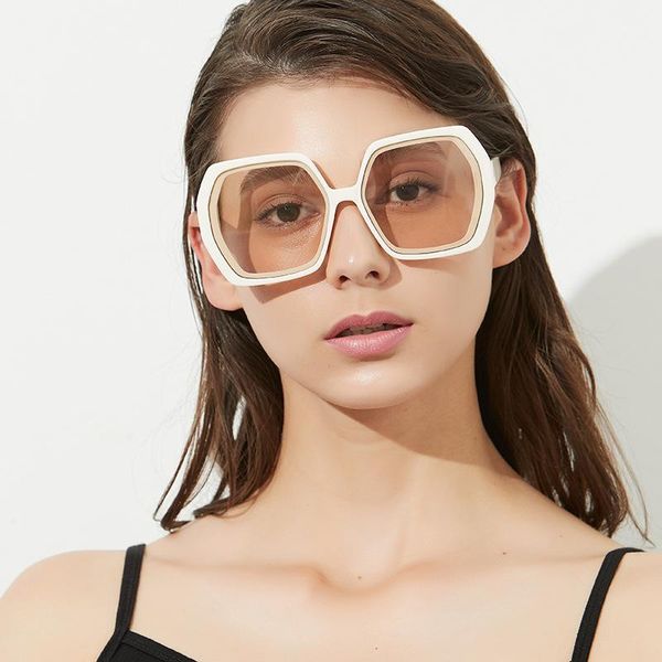 qpeclou 2021 new vintage oversized square sunglasses women fashion big frame beige sun glasses men driving shades, White;black
qpeclou 2021 new vintage oversized square sunglasses women fashion big frame beige sun glasses men driving shades, White;black