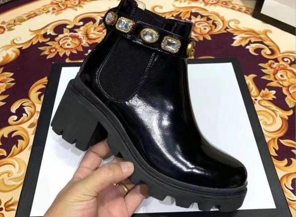 cowhide high-heeled short boots ladies classic luxury designer sheepskin wool lining platform high-shoes embroidered bee fleec, Black
cowhide high-heeled short boots ladies classic luxury designer sheepskin wool lining platform high-shoes embroidered bee fleec, Black