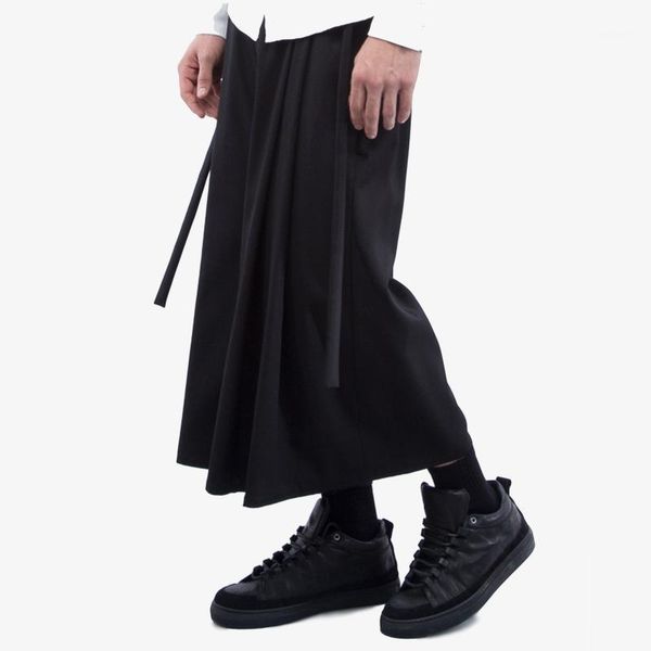 27-44 2019 men's clothing hair stylist catwalk original wide leg skirt pants with burr pants plus size costumes1, Black
27-44 2019 men's clothing hair stylist catwalk original wide leg skirt pants with burr pants plus size costumes1, Black