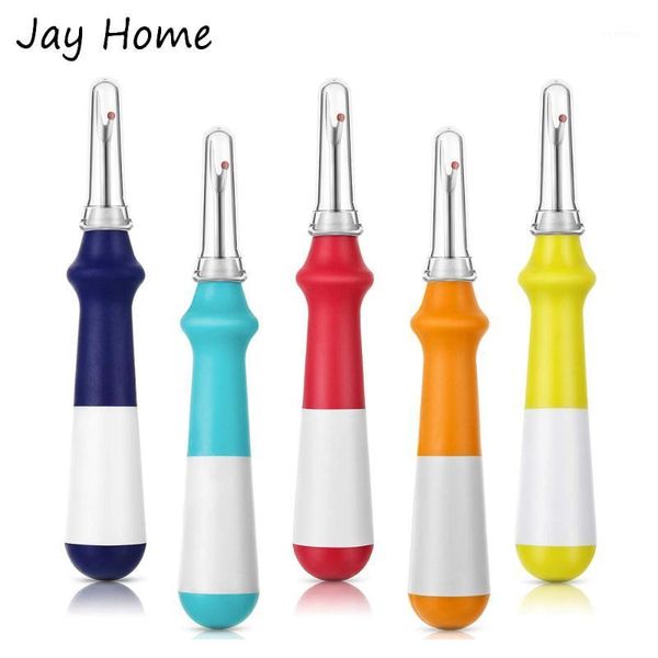 1pc colorful seam ripper large stitch ripper ergonomic thread remover tool with handy handle for embroidery sewing tools1, Black
1pc colorful seam ripper large stitch ripper ergonomic thread remover tool with handy handle for embroidery sewing tools1, Black