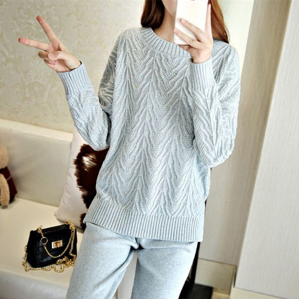 pullover full o-neck bamboo fiber pullovers time-limited women 2020 winter cashmere sweater set knit and casual pants of h1211, White;black
pullover full o-neck bamboo fiber pullovers time-limited women 2020 winter cashmere sweater set knit and casual pants of h1211, White;black