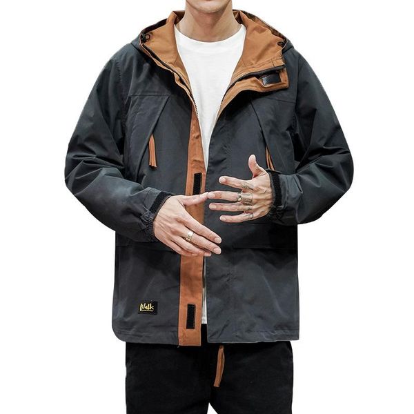 oloey 2020 winter new men's hooded jacket trendy multi-pocket loose overalls jacket japanese retro plus size casual hoodie, Black
oloey 2020 winter new men's hooded jacket trendy multi-pocket loose overalls jacket japanese retro plus size casual hoodie, Black