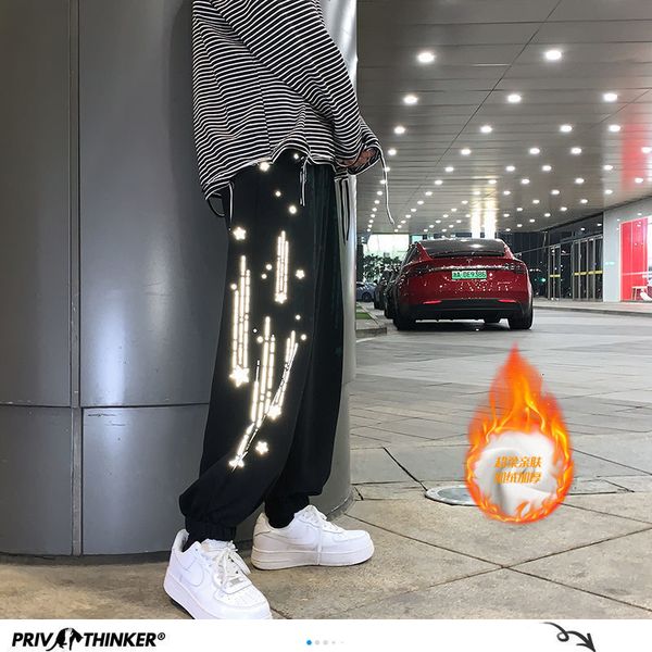 privathinker hip hop men's reflective black gray sweatpants 2020 korean streetwear man casual winter fleece joggers pants c1115
privathinker hip hop men's reflective black gray sweatpants 2020 korean streetwear man casual winter fleece joggers pants c1115