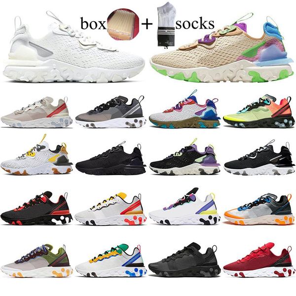 with box react vision element 87 55 running shoes for women men triple black pastel hues black iridescent mens trainers sports sneakers
with box react vision element 87 55 running shoes for women men triple black pastel hues black iridescent mens trainers sports sneakers