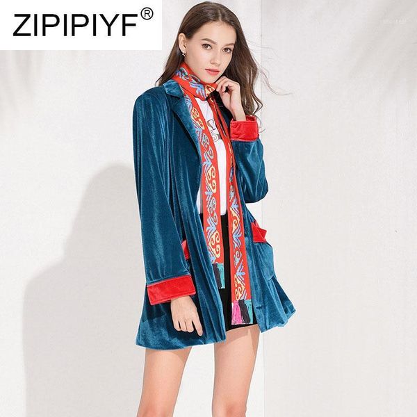 women's jackets vintage national style color block 2021 women velvet short autumn winter cardigan retro loose pockets trench coat z0431, Black;brown
women's jackets vintage national style color block 2021 women velvet short autumn winter cardigan retro loose pockets trench coat z0431, Black;brown