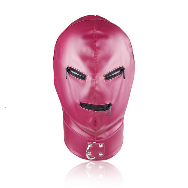 games toys tease bondage fetish mask hood cap with zipper pu leather cosplay for couples party
games toys tease bondage fetish mask hood cap with zipper pu leather cosplay for couples party