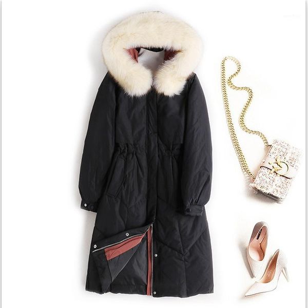 women hooded long duck down female jacket europe and america warm down coat lady oversize winter pure color clothes1, Black
women hooded long duck down female jacket europe and america warm down coat lady oversize winter pure color clothes1, Black