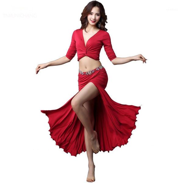 stage wear 2pcs/set belly dance costumes oriental suit bellydance carnival #jh-t6031, Black;red
stage wear 2pcs/set belly dance costumes oriental suit bellydance carnival #jh-t6031, Black;red