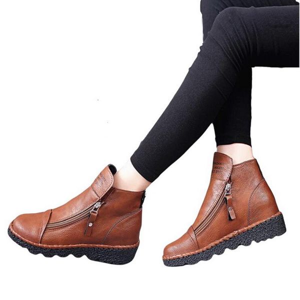 warm rubber snow boots ladies boots thick-soled retro short, Black
warm rubber snow boots ladies boots thick-soled retro short, Black