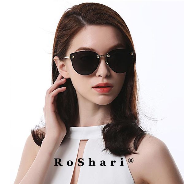 roshari retro womens sun glasses polarized luxury ladies brand designer sunglasses eyewear for women female a19, White;black
roshari retro womens sun glasses polarized luxury ladies brand designer sunglasses eyewear for women female a19, White;black
