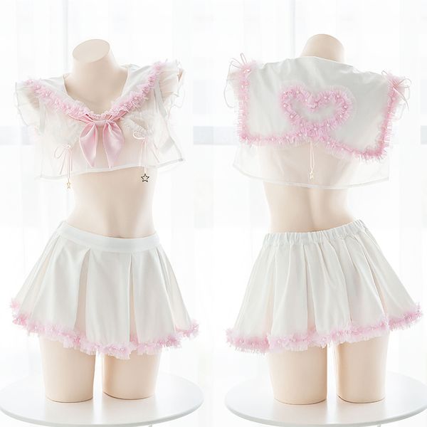pink heart perspective whose eca lolita sailor erotic girl from school cosplay uniform outfit kawaii lingerie set, Black
pink heart perspective whose eca lolita sailor erotic girl from school cosplay uniform outfit kawaii lingerie set, Black