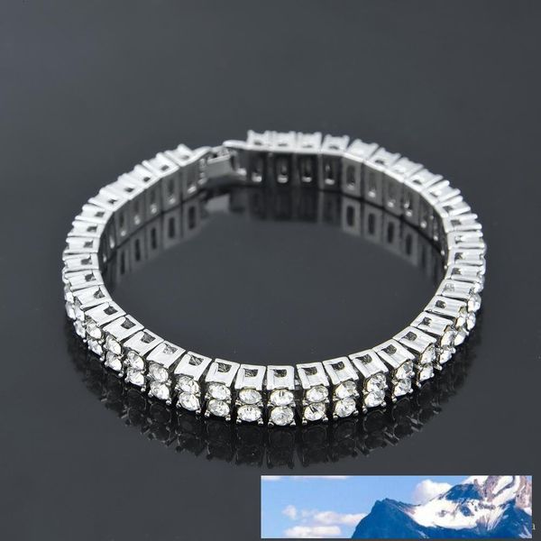 plated silver gold hip iced out hop 2 row rhinestones chain clear simulated diamond bracelet men women, Golden;silver
plated silver gold hip iced out hop 2 row rhinestones chain clear simulated diamond bracelet men women, Golden;silver