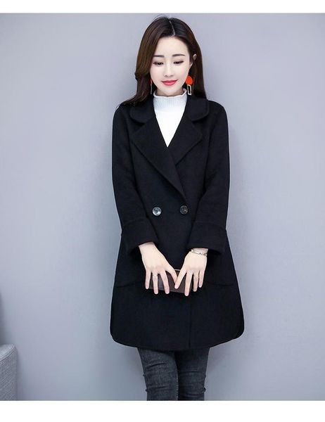 women's wool & blends 2021 black winter korean style long blend trench coat windbreaker clothes plus size pdl1
women's wool & blends 2021 black winter korean style long blend trench coat windbreaker clothes plus size pdl1
