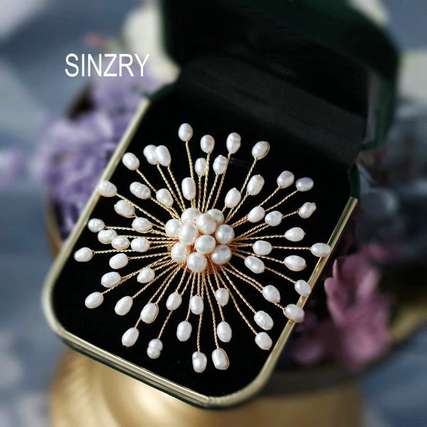sinzry ale handmade natural pearl snowflake flower elegant brooches pin fashion jewelry accessory for female 201120, Gray
sinzry ale handmade natural pearl snowflake flower elegant brooches pin fashion jewelry accessory for female 201120, Gray