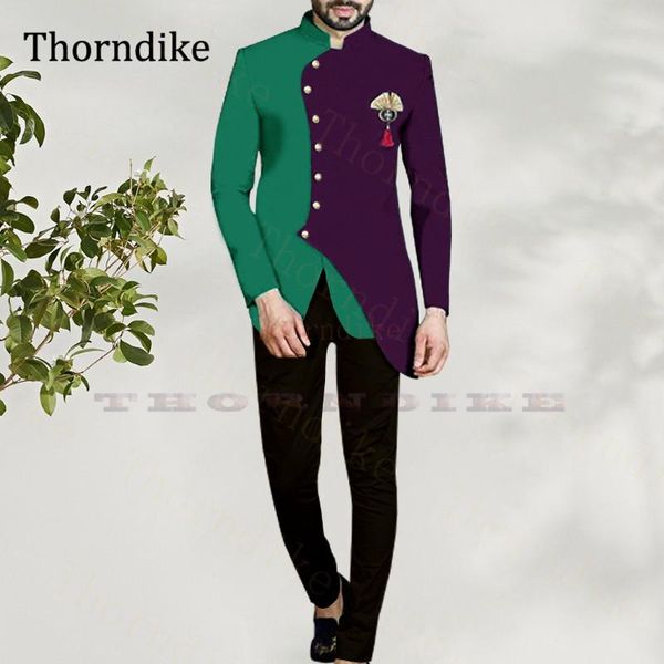 thorndike autumn casual groom tuxedos,african style custome homme mariage,custom made wedding suit for men,male jacket pants set, White;black
thorndike autumn casual groom tuxedos,african style custome homme mariage,custom made wedding suit for men,male jacket pants set, White;black
