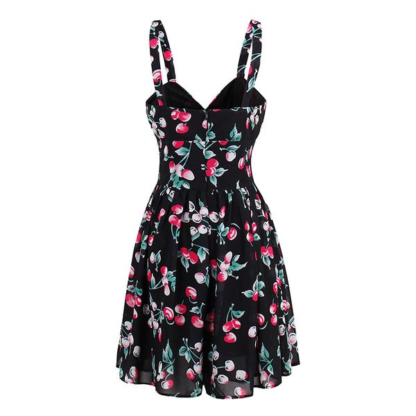 sisjuly vintage chiffon jumpsuit women 50s cherry print retro summer shorts thin ladies slim chic rompers for girl t200701, Black;white
sisjuly vintage chiffon jumpsuit women 50s cherry print retro summer shorts thin ladies slim chic rompers for girl t200701, Black;white