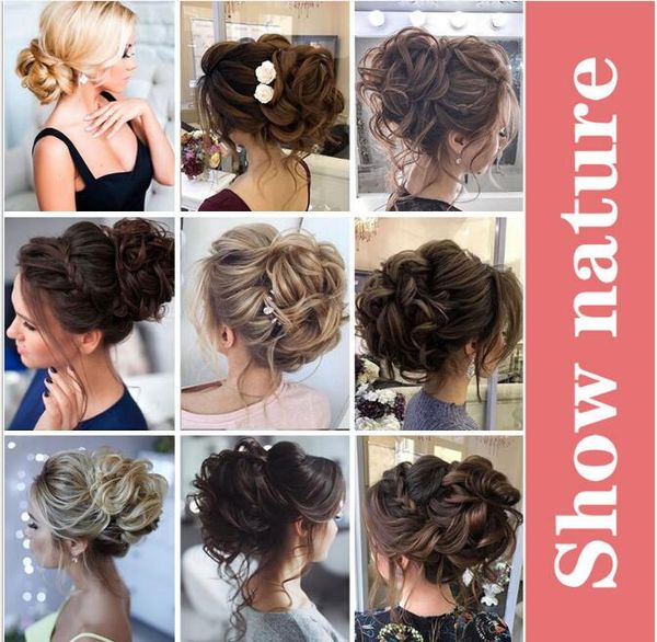 hair extensions wavy curly messy hair bun donut hair piece wigchignon hairpiece for women drawstring ponytail, Black
hair extensions wavy curly messy hair bun donut hair piece wigchignon hairpiece for women drawstring ponytail, Black