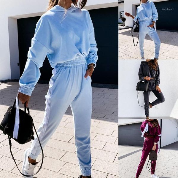 autumn winter 2 piece set women hoodie pants velvet tracksuit pullover sweatshirt trousers pockets elastic waistband tracksuit1, Gray
autumn winter 2 piece set women hoodie pants velvet tracksuit pullover sweatshirt trousers pockets elastic waistband tracksuit1, Gray