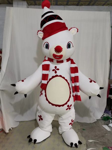 sell christmas white bear mascot costume mascot cartoon character costume size ing, Red;yellow
sell christmas white bear mascot costume mascot cartoon character costume size ing, Red;yellow